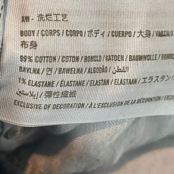 Abercrombie & Fitch The 90s Straight Ultra High Rise jeans size 29/8 LONG - Picture 10 of 10